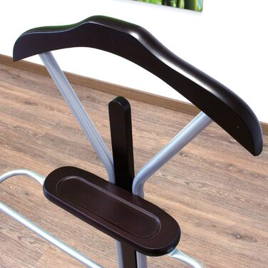 Bremermann Clothes Butler, Valet, Silent Butler, Wardrobe, Ironing in Brown (Silbergrau)