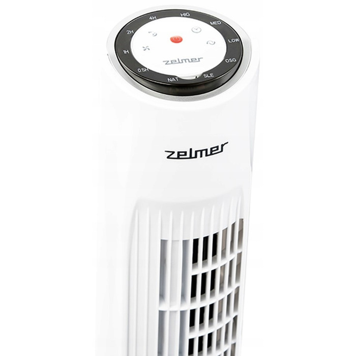Колонний вентилятор Zelmer ZTW1500M, 45 Вт, з таймером