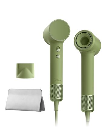 Компактний фен для волосся Laifen Mini (Matcha Green) — потужний мотор 110 000 об/хв, 200 млн негативних іонів, режим для дітей, легкий дорожній фен, 299 г