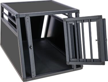 Kerbl Pet Транспортна переноска для собак Vacation, алюміній, 92x97x68 см, з антиковзним килимком