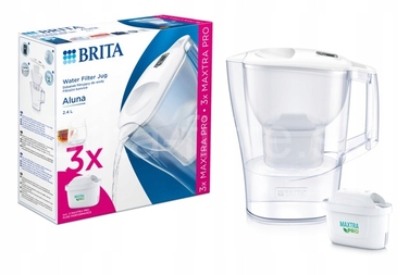 Фільтруючий глечик Brita Aluna, 2,4 л, прозорий