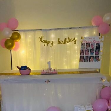 Ланцюжок світлодіодів 2x2м, 200 LED, USB, тепле біле світло для декору кімнати, вечірки, Рамадан, весілля, Різдво