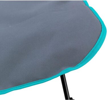 Килимок для собак TRIXIE Camping - Oxford Polyester, металевий каркас, знімна наволочка, складаний, з сумкою для транспортування, 69 x 20 x 69 см, сірий/чорний, 35 кг