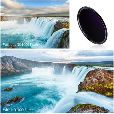 Фільтр ND1000 Berlin Optix Premium 40.5mm для фотографії пейзажів та архітектури