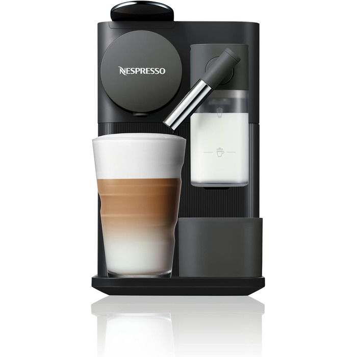 Кавомашина капсульна Nespresso De'Longhi EN510.B Lattissima One Shadow Black, чорна