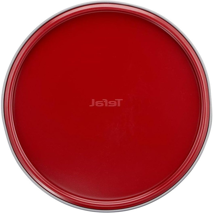 Форма для випічки Tefal Delibake з кришкою, 23 см, червона карбонова, кругла