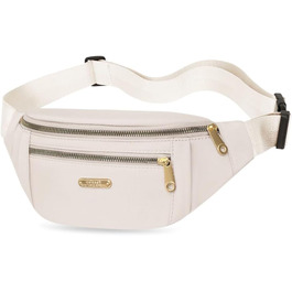 Гірчатка поясна водонепроникна для жінок та чоловіків, сумка через плече, поясна сумка, біла