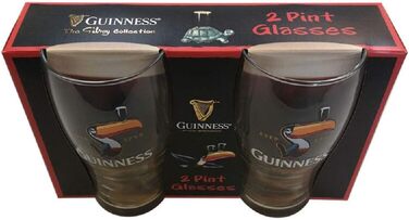 Пивні келихи Guinness Toucan 2 шт, 1 пінта - Оригінальний посуд для пива