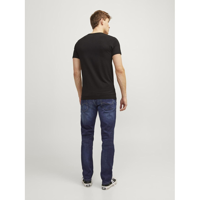 Джинси чоловічі JACK & JONES JJICLARK Original Regular Fit сині, 36W/32L, Denim