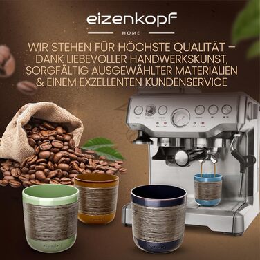 Еспресо-чашки ручної роботи, набір 4 шт (160 мл) для вишуканого смаку та індивідуального стилю. Якісний та міцний еспресо-набір. Чашки з товстими стінками.