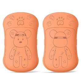 Електричні нагрівачі для рук 2 шт. 6000 mAh, перезаряджувані, для кемпінгу, на відкритому повітрі, подарунок для чоловіків, жінок, дітей, помаранчевий