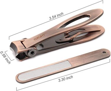 Набір для манікюру та педикюру SZQHT для товстих та врослих нігтів (Бронзовий)