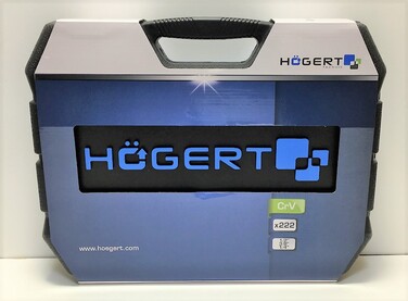 Набір інструментів HOGERT: торцеві головки 1/4