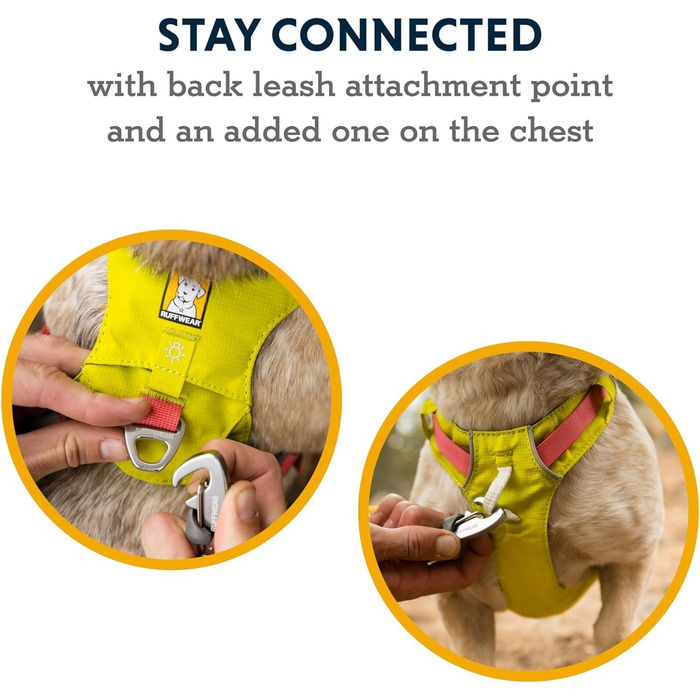 Нашийник Ruffwear Hi & Light Gechirr Alpenglow Pink для собак XS