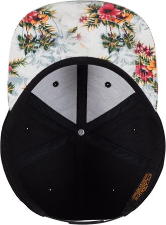 Кепка бейсболка Flexfit Floral Snapback унісекс, для жінок та чоловіків, 2 кольори, універсальний розмір (м'ятний)