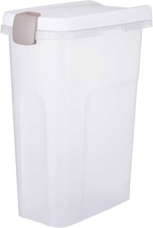 Контейнер для корму TRIXIE 15 л, прозорий, пластик, герметичний, 22 x 41 x 33 см