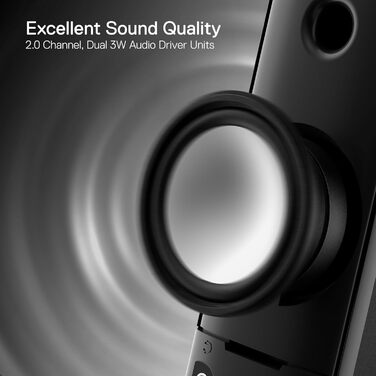 Redragon Stentor GS500: Комп'ютерні колонки 2.0, USB, RGB, для геймінгу