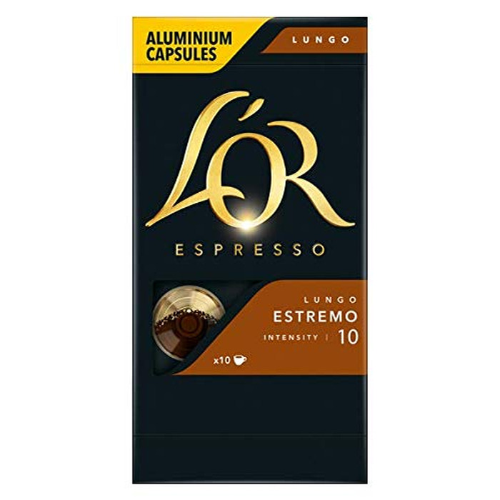 Кавові капсули L'OR для Nespresso, набір-асорті (Probierbox), 100 капсул (10 паків по 10 шт)