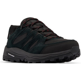 Чоловічі трекінгові черевики Columbia Redmond Iv Low Waterproof Mid Rise, чорний/червоний