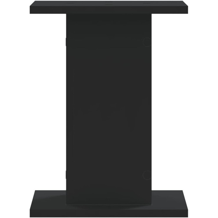 Підставка для колонок vidaXL, 2 шт., 30x30x40 см, чорний ДСП, для Hi-Fi, домашнього кінотеатру, покращення звуку