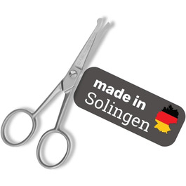 Ножиці для грумінгу собак EHASO Premium, 10 см, з круглою кінцівкою | Професійні ножиці для собак, точні та зручні | Підходять для всіх порід