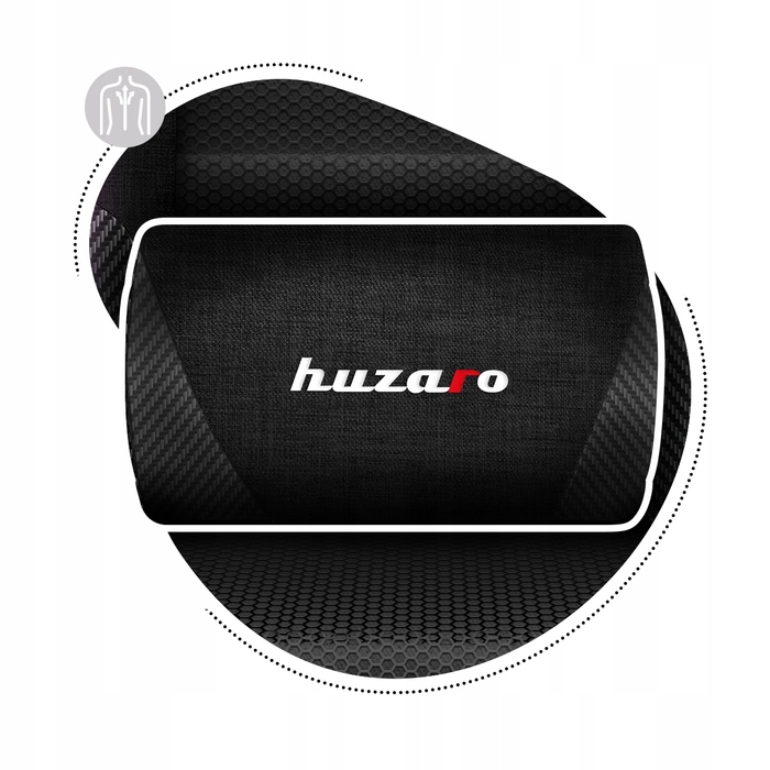 Ігрове крісло Huzaro Ranger 6.0 RGB, сітка, чорне