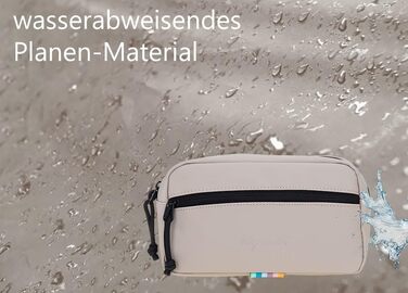 Сумка на пояс Wimmerl Elephant: водонепроникна, унісекс, для міста та відпочинку (пісочно-бежевий)