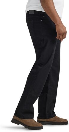 Чоловічі джинси Lee Extreme Motion Relaxed Straight, чорні (42W 36L)