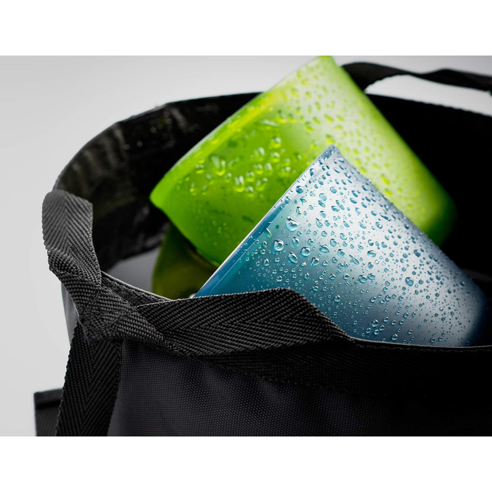 Набір посуду GSI Outdoors Glacier Edelstahl для кемпінгу та подорожей на 4 особи (нержавіюча сталь)