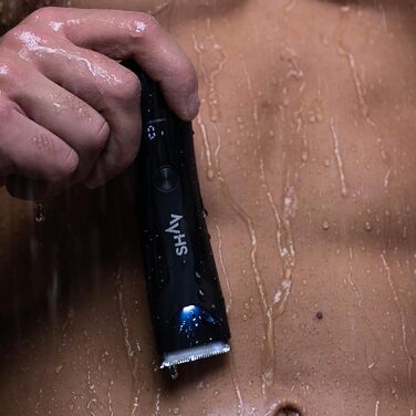 Електричний тример для тіла та інтимної зони чоловічий SHAV CutFree™ з вологостійким корпусом та змінними керамічними лезами