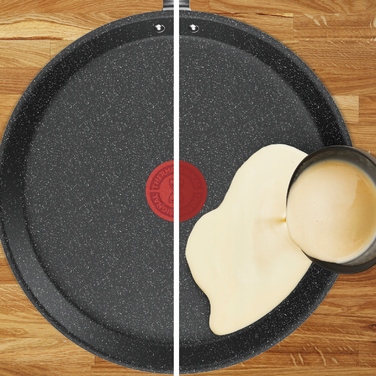 Набір сковорідок Tefal Dark Essential, 3 предмети, для індукційних плит, 20/24/28 см