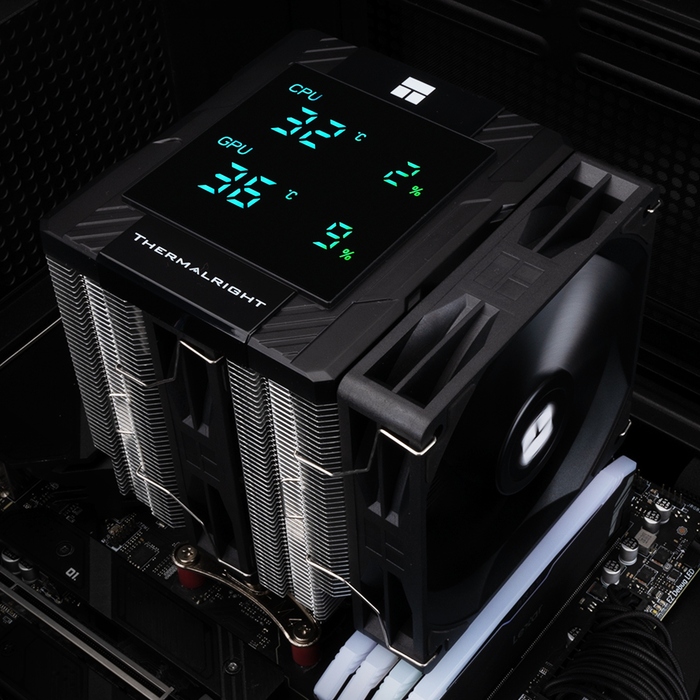 Кулер для процесора Thermalright Peerless Assassin 120 Digital Black 2x120мм