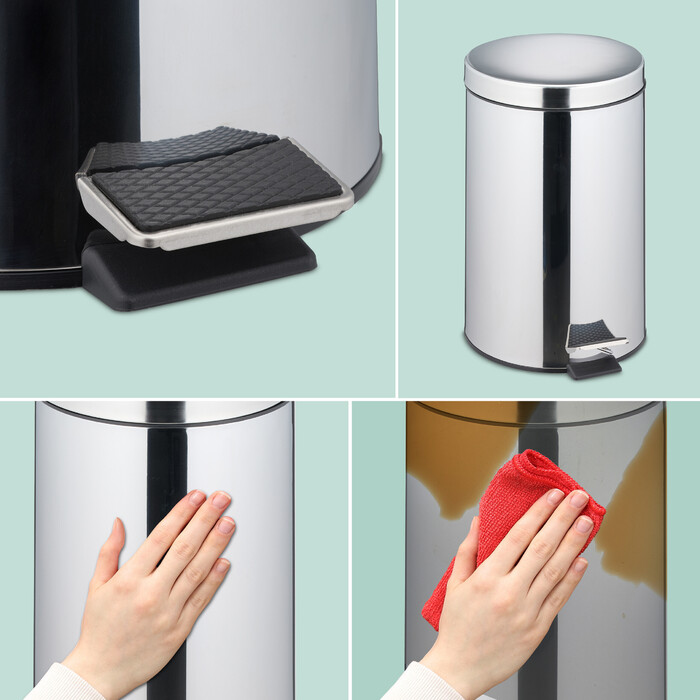 Relaxdays Kitchen Trash Can 20 Liter