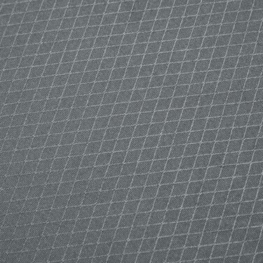 Ліжко похідне Yaheetech з матрацом, складне, для гостей, 191x67 см, до 150 кг, сіре/чорне (синьо-сіре)