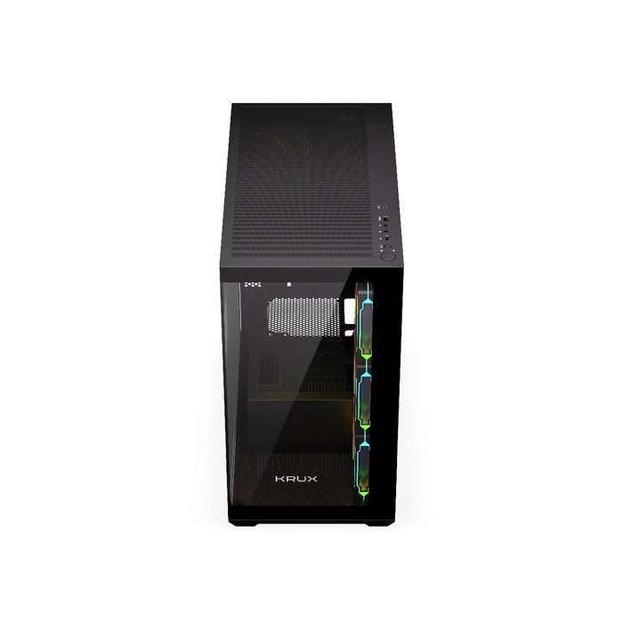 Корпус Krux Exo ARGB midi tower ATX, чорний