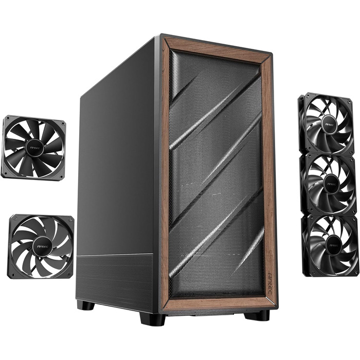 Корпус для ПК Antec Flux SE Midi Tower, чорний