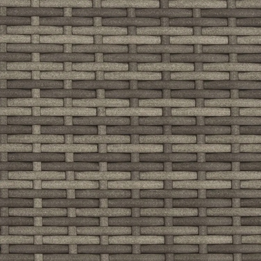Садовий диван з навісом, сірий, 123 x 65 x 155 см, 2 стільці в комплекті