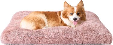 М'яке ліжко для собак EHEYCIGA, 60x45 см, рожеве. Зручне, миється, з антиковзаючою основою. Ідеальне для маленьких собак.