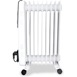 Радіатор масляний Orbegozo RF 2500, 2000 Вт, 11 елементів, білий