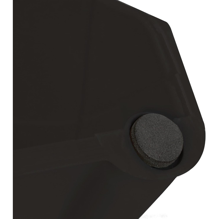 Relaxdays Dog Stairs, 4 Steps, for Small & Large Dogs, Bed & Couch, Car, Pet Stairs, HxBxT: 49 x 39 x 61 cm, black