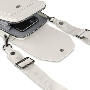 Сумка Bugatti Almata на плече з відділенням для смартфона, кросбоді для жінок, бежевого кольору