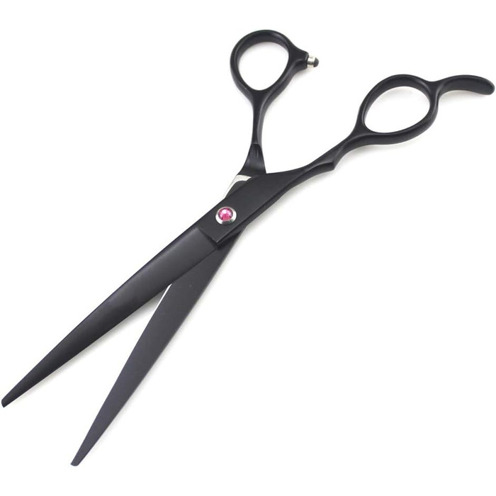 Професійні ножиці для грумінгу собак WYGC, ліва рука, 7.0 дюймів, набір з 3 шт. (2 фінішні, 1 вигнута)