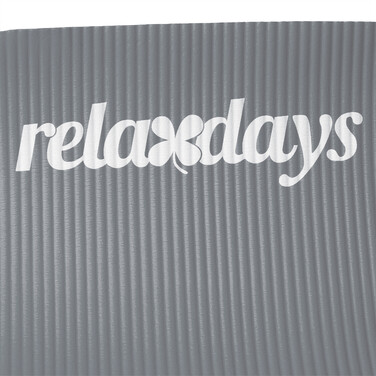 Relaxdays Yoga Mat, 1 cm thick, solid color