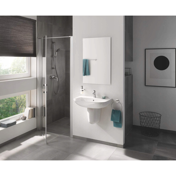 Настінний дозатор для рідкого мила Grohe, 300 мл, сріблястий