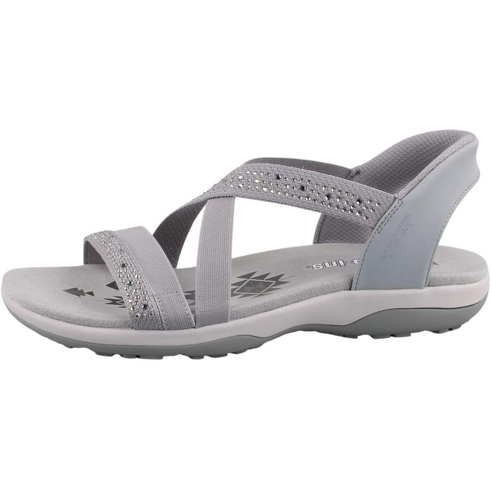 Сандалі Skechers Damen 163574-nvy, сірі, 39 EU - жіночі літні босоніжки