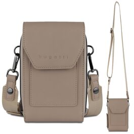 Сумка Bugatti Almata на плече з відділенням для смартфона, кросбоді для жінок (пісочний колір)