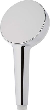 hansgrohe Crometta Shower Set with showerhead, shower hose (1.25 m) and showerhead holder, White/Chrome, 26691400 (Set with 1.60m shower hose, 1 spray pattern)