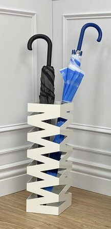 Стійка для парасольки Mango Steam Quadratisch, чорна (білий принт)