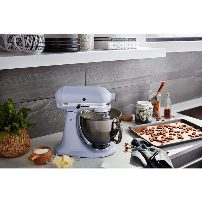 Миска з нержавіючої сталі KitchenAid 4,8 л, чорна, модель 5KSM5SSBRB