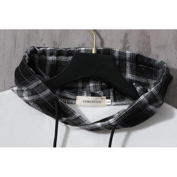 GURUNVANI Худі унісекс з капюшоном Back801 (M, 20wy801wei)